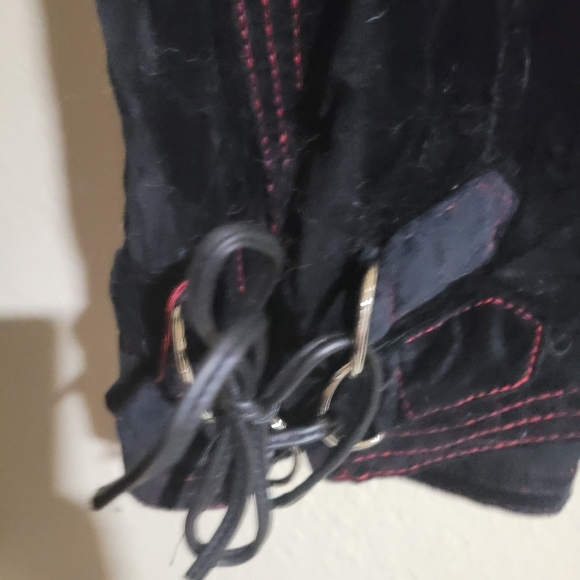 BLACK Plus size 26 velvet Tripp NYC Skirt - Picture 2 of 5